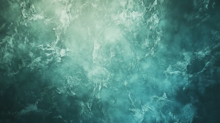 Fototapeta premium Abstract teal and green textured background. Perfect for design projects needing a unique, ethereal feel. High-resolution image.