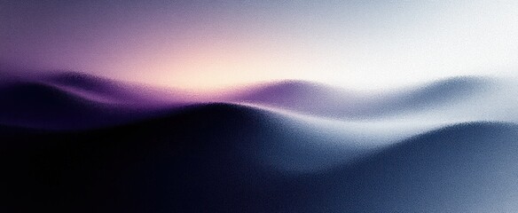 Monochromatic Gradient Abstract Art Soft Brush Strokes Minimalist Design Background Poster