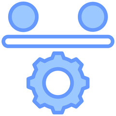 Balance Blue Icon