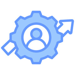 Progress Blue Icon