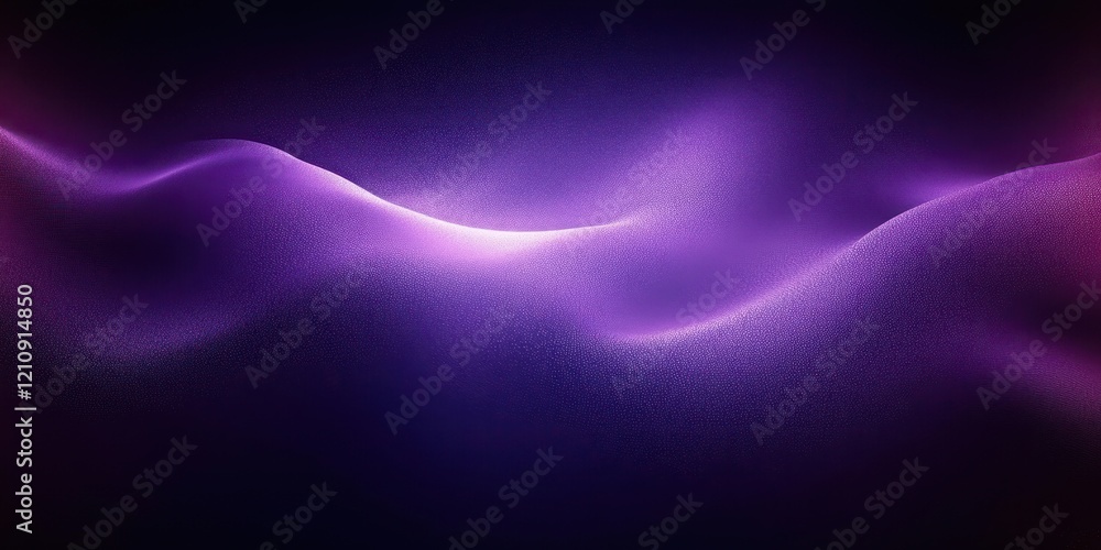 Poster deep purple black gradient abstract background with luminescent glow and smooth texture