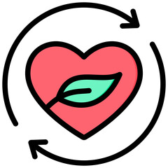 Revival Outline Color Icon