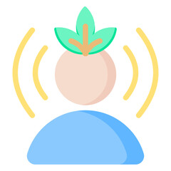 Mindfulness Flat Icon