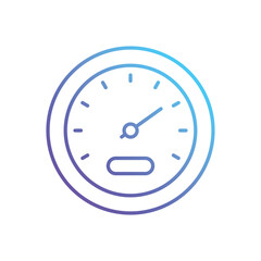 Speedometer vector icon