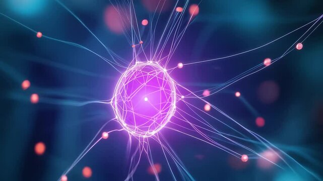 Dynamic neural network activity with glowing connections and synapses