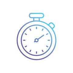 Obraz premium Chronometer vector icon