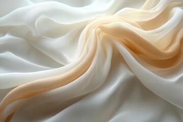 Obraz premium elegant gradient flowing from warm beige to soft cream subtle texture minimalist design aesthetic
