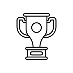 Trophy vector icon