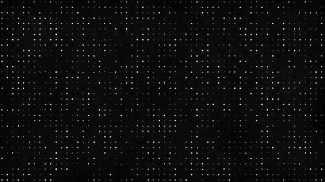 Seamless abstract Dot halftone background in monochrome vintage style, animation fit for digital art, alpha and tint overlay