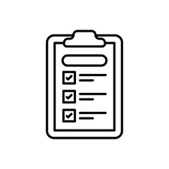 Agenda vector icon