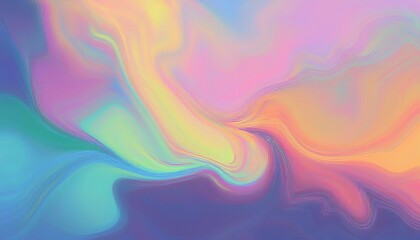 Modern abstract mixed pastel colorful fluid banner background. Generated image