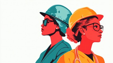 Fototapeta premium Portrait of Diverse Women in Professional Attire Showcasing Empowerment and Strength