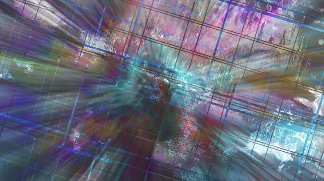 An abstract grainy gradient blur grunge texture motion graphic background design.