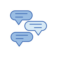 Chat  vector icon