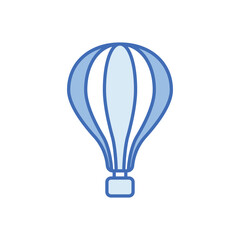 Fototapeta premium Hot Air Ballon vector icon