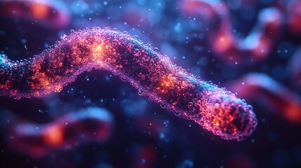 An image of chromosomes in a petri dish, with a focus on the process of genetic mutation and cell growth. 277