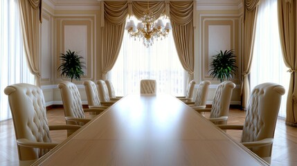 Elegant Conference Room Interior