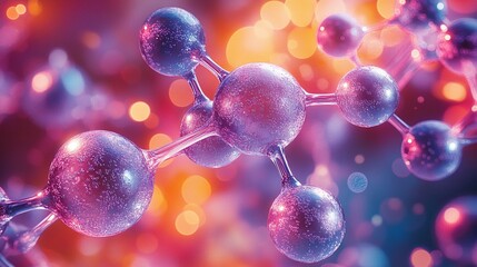 A vibrant abstract visualization of base pairs connecting in pairs—Adenine to Thymine and Cytosine to Guanine—within a complex molecular structure. 426
