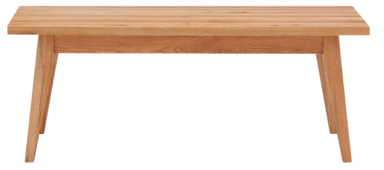 straight front wooden table cut out isolated transparent background