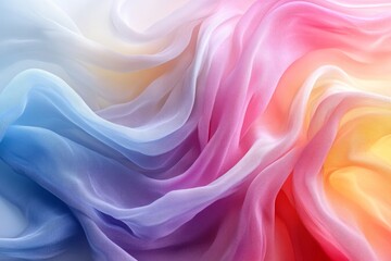 Obraz premium Radiant Symphony of Colorful Swirls and Patterns Engulfed in Vibrancy and Abstract Beauty