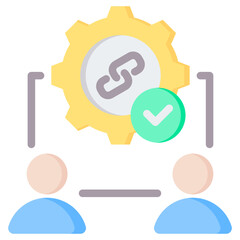 Crm Flat Icon