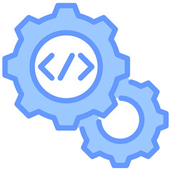 Configuration Blue Icon