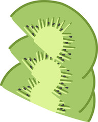 Kiwi Fruit Slice fresh fruit