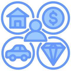 Asset Blue Icon