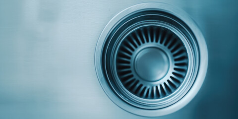 Disposer, food waste shredder installed under the kitchen sink 