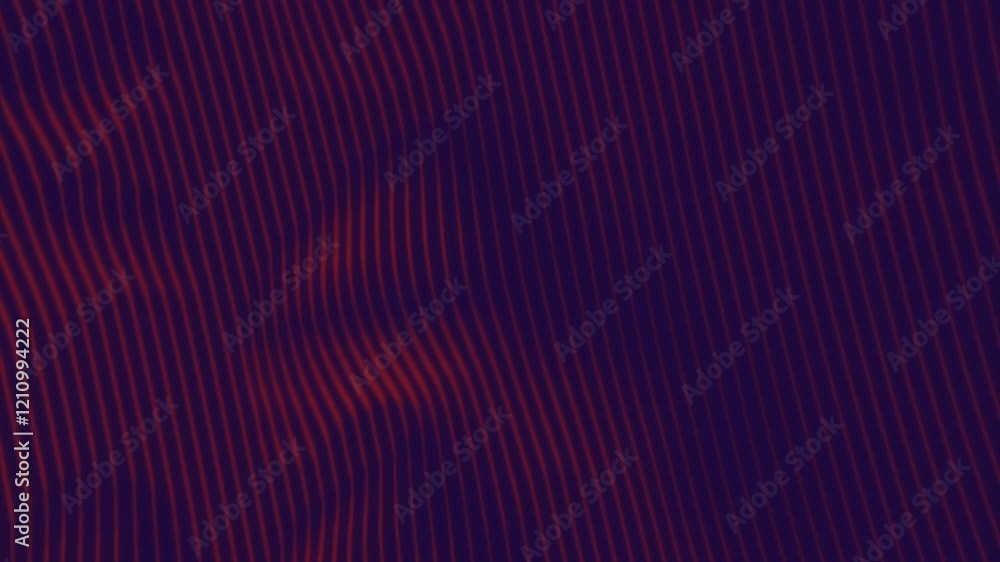 Poster purple and red gradient with wavy lines - animated background loop