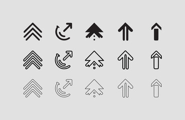 Arrow Icon Designs for Web and Graphic Projects
