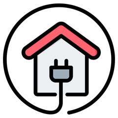 Electrical Outline Color Icon