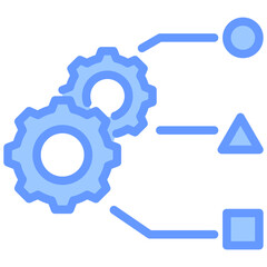 Skill Set Blue Icon