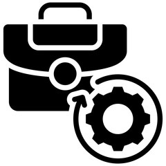 Work Experience Glyph Icon
