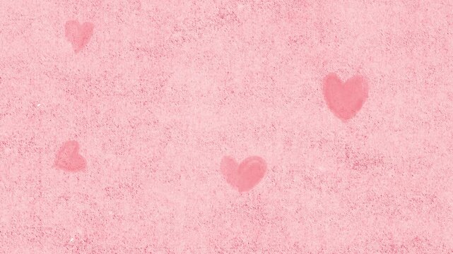 Wiggling Pink Heart Love Loop Animation