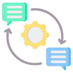 Feedback Mechanism Flat Icon