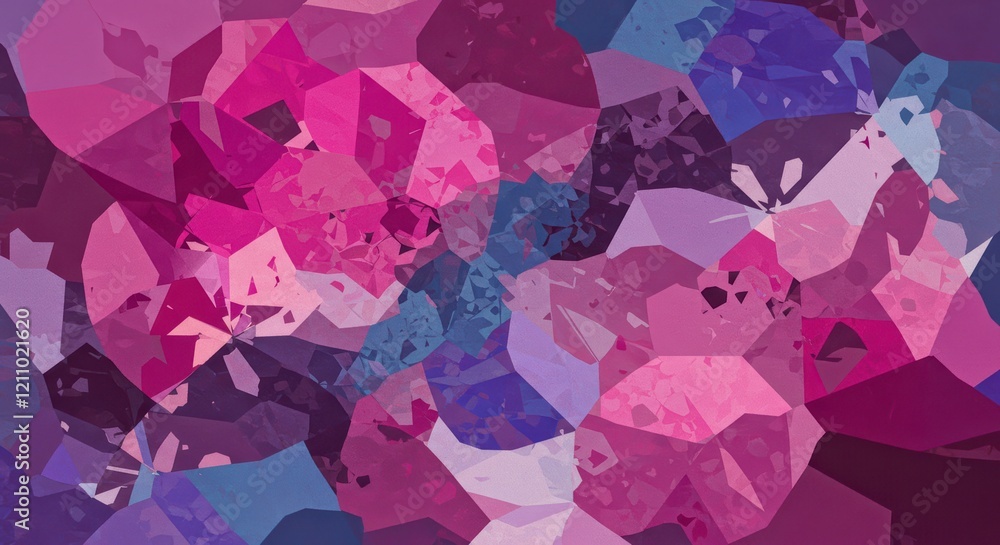Poster abstract geometric pattern: a vibrant and captivating abstract background featuring an intricate geo