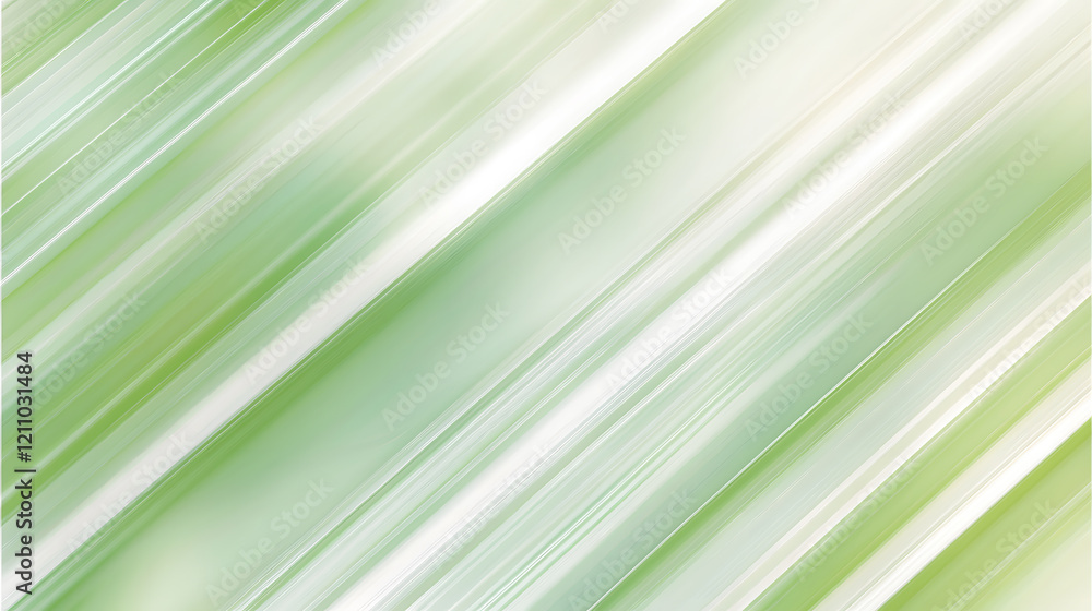 Poster dynamic green abstract lines digital art nature modern design close-up view vibrant motion for onlin
