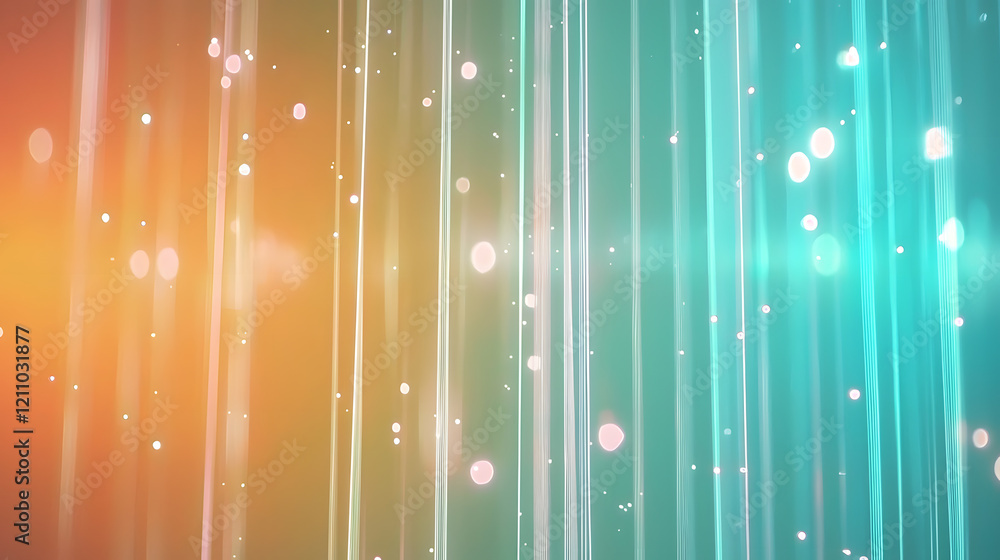 Poster dynamic light patterns abstract art digital creation vibrant environment colorful viewpoint visual c
