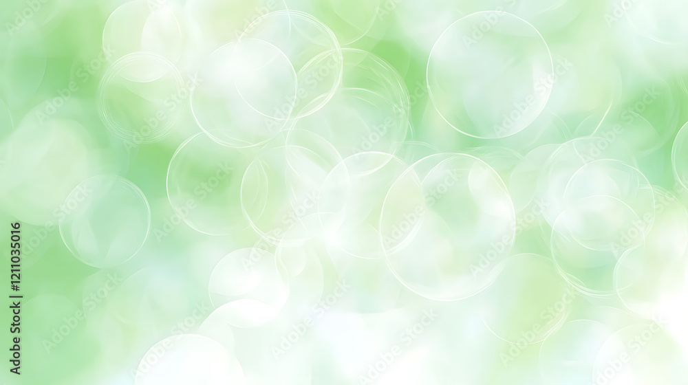 Poster breezy green background abstract nature scene soft bokeh effect calm atmosphere close-up view tranqu