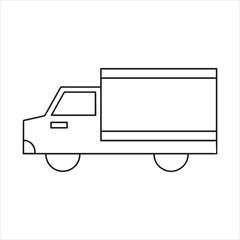 Ambulance icon vector art illustration.