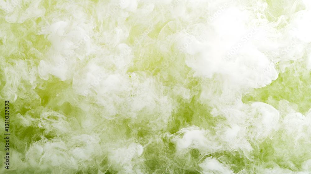 Poster calm wave patterns over lush green fields nature scene aerial view ethereal atmosphere for serenity