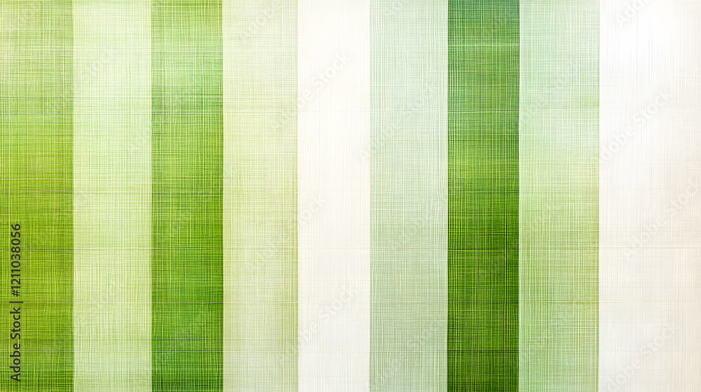 Poster abstract green stripes pattern digital art visual design minimalist style aesthetic perspective colo