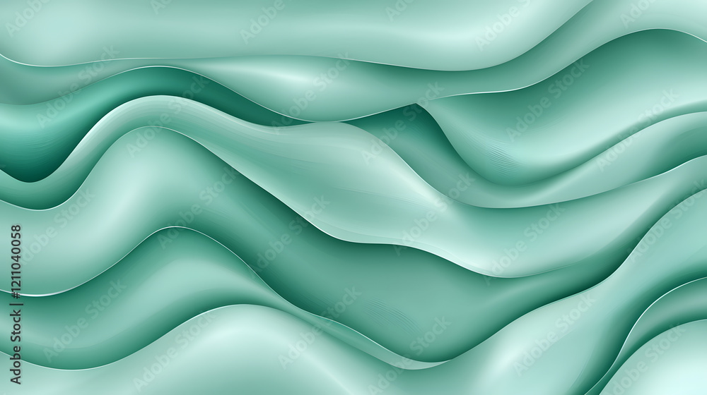 Poster fluid motion patterns abstract design digital art smooth textures close-up view aesthetic visuals fo