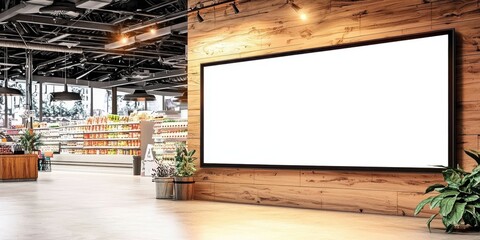 Versatile white billboard designed for various advertising needs.