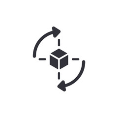 3D design solid icons, minimalist vector illustration ,simple transparent graphic element .Isolated on white background