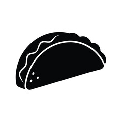 Shell Taco Vector illustration