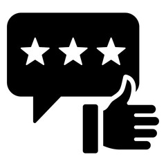 Testimony Glyph Icon