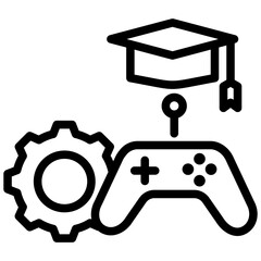 Gamification Outline Icon
