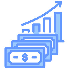 Capital Again Blue Icon